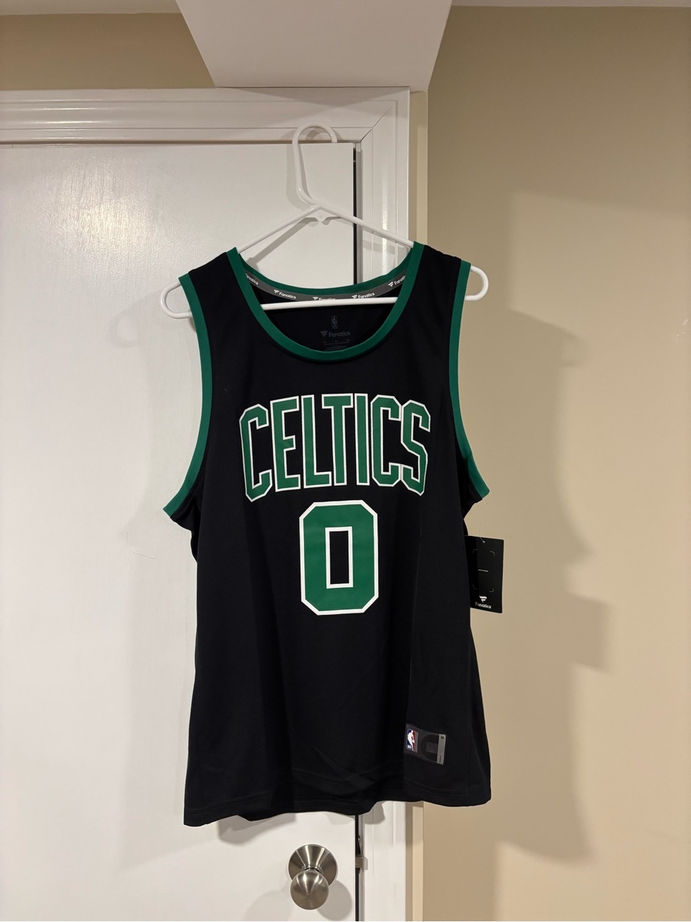 *Brand New* Jayson Tatum Boston Celtics Fanatics Fast Break Player Jersey-Black